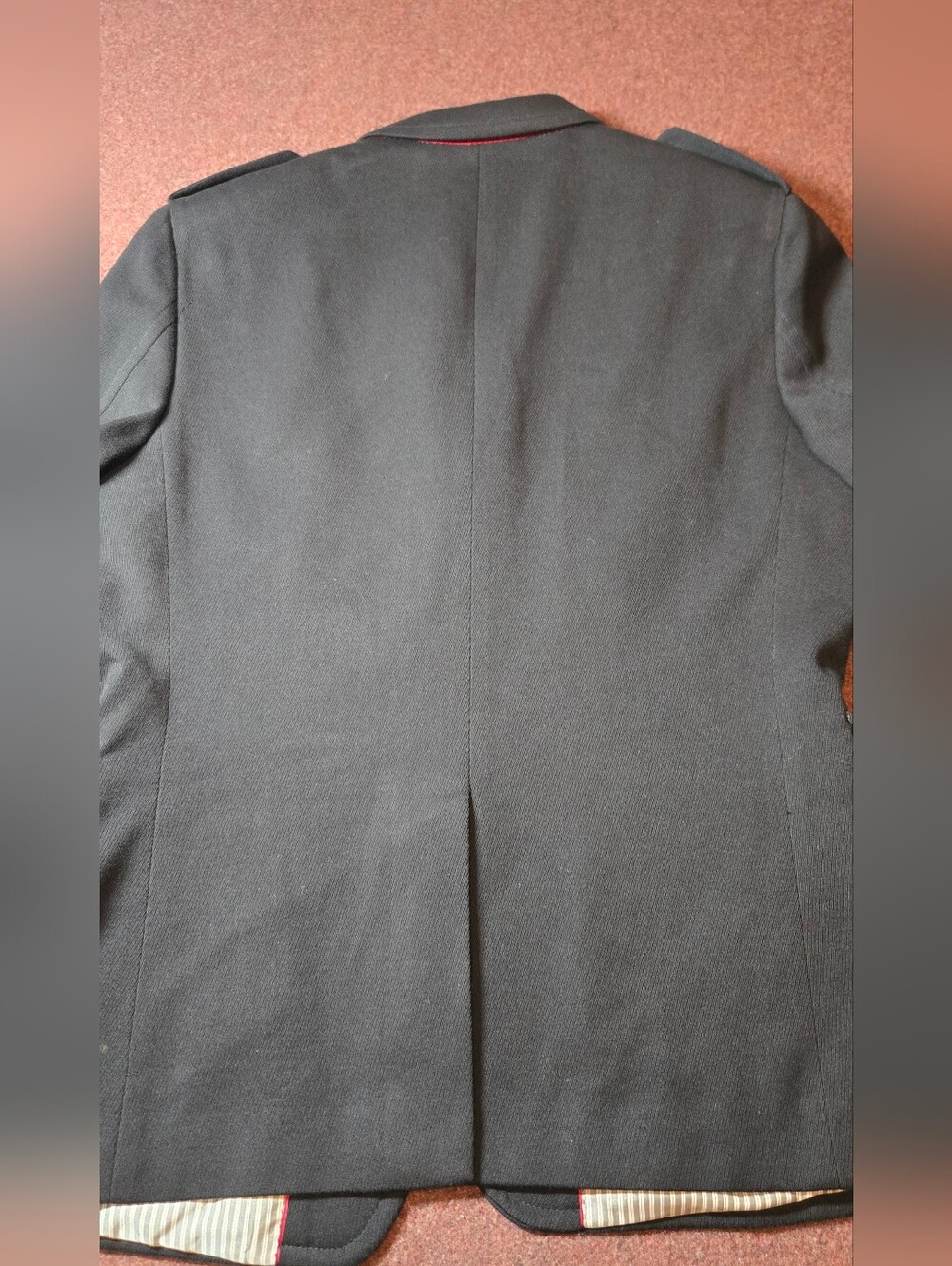 Banana Republic Heritage Military Blazer In Black 42S - Picture 12 of 13